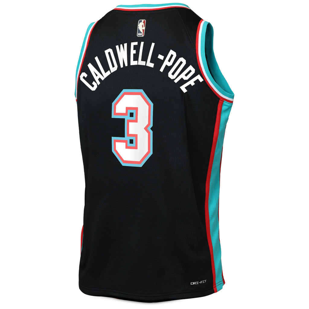 Memphis Grizzlies Nike Classic Edition Jersey - Black - Kentavious Caldwell-Pope - Youth