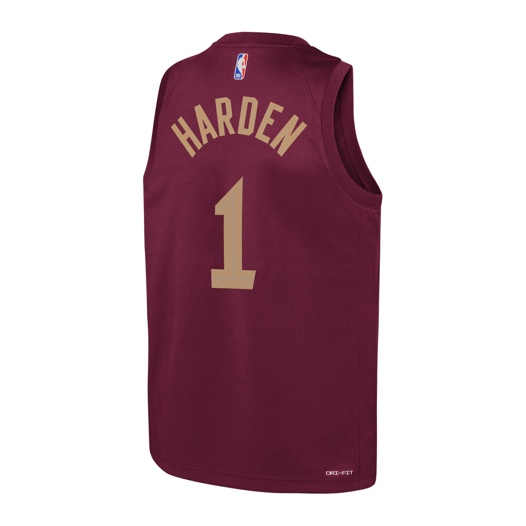 Cleveland Cavaliers Nike Icon Edition Swingman Jersey - Wine - James Harden - Youth