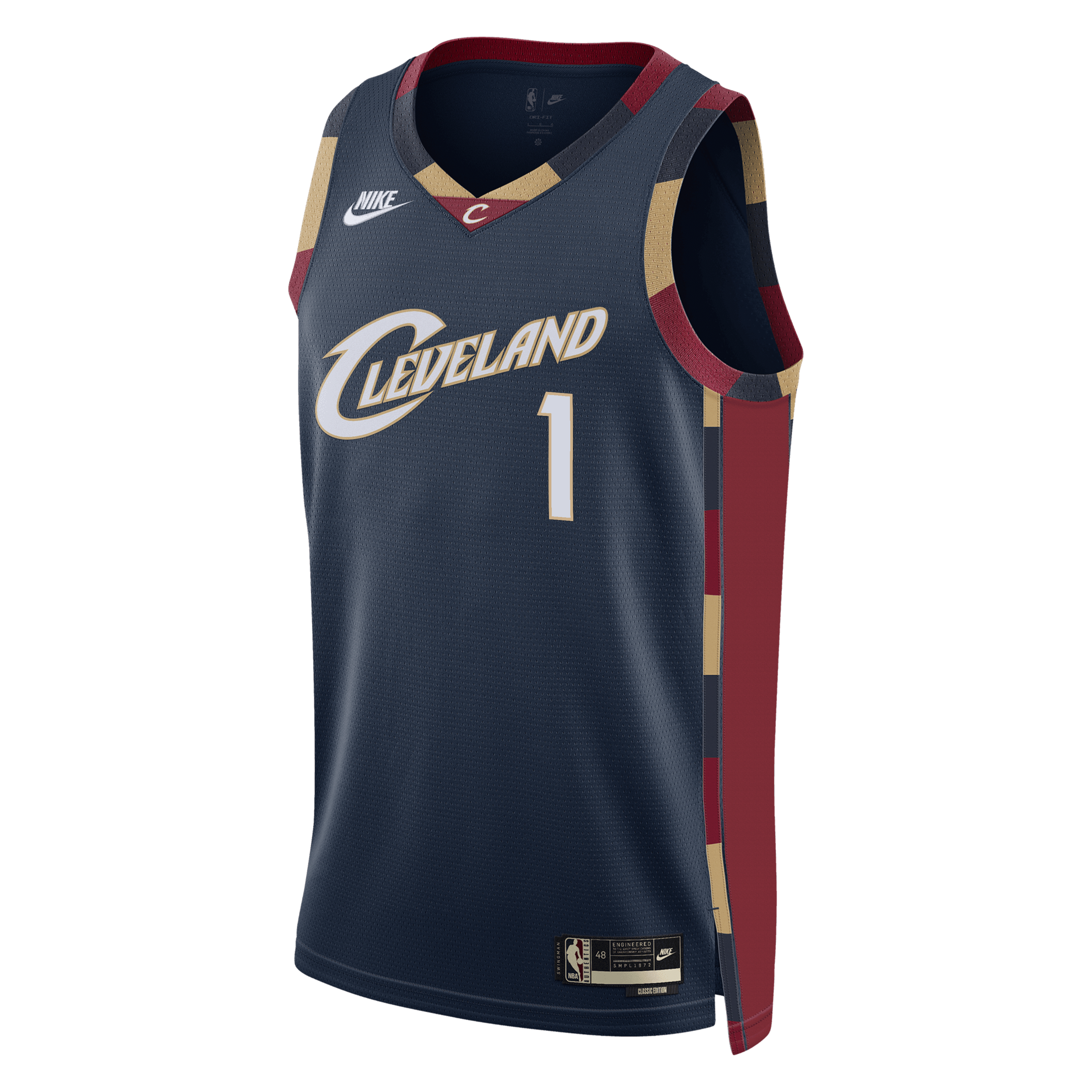 Cleveland Cavaliers Nike Classic Edition Swingman Jersey - Navy - James Harden - Unisex
