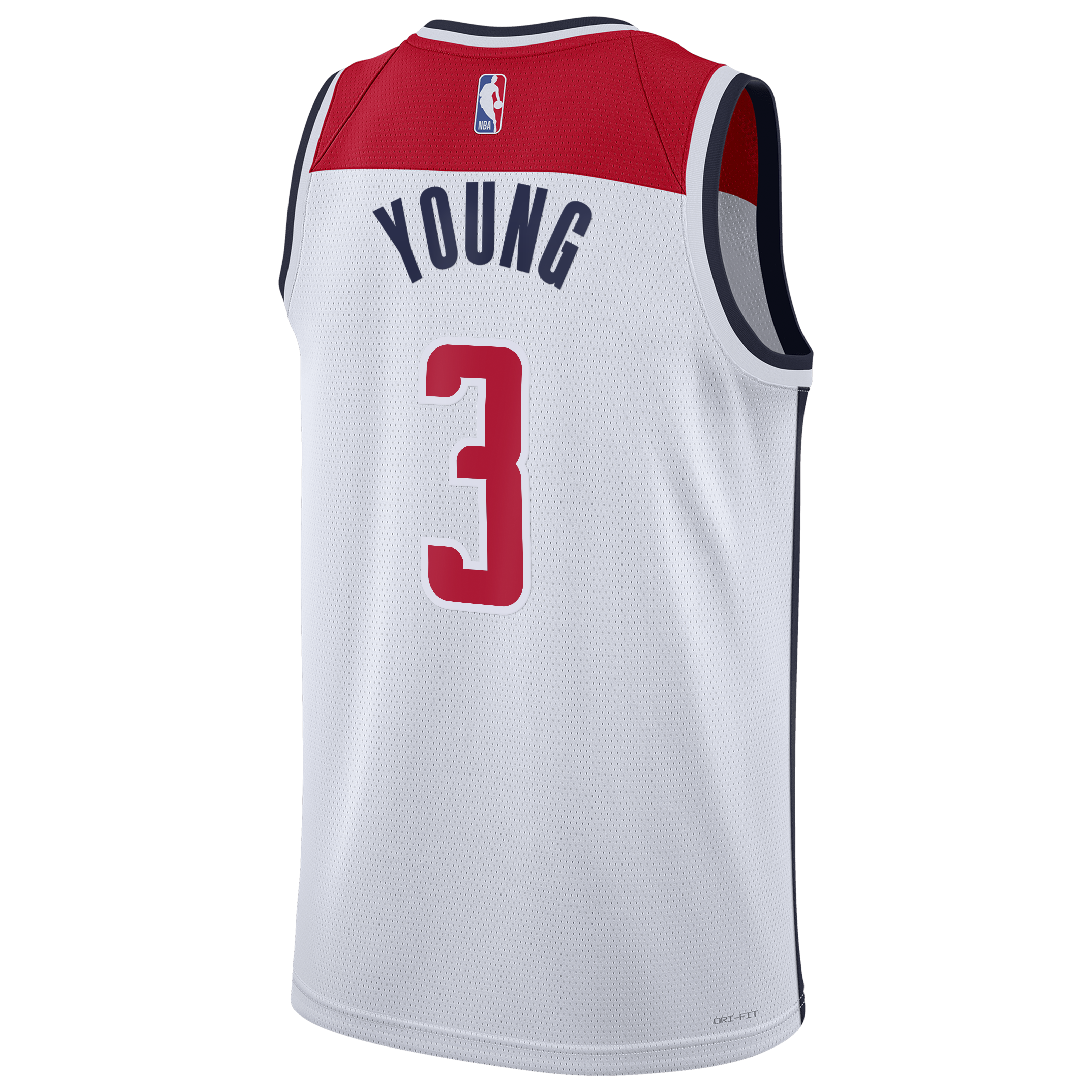 Washington Wizards Nike Association Edition Swingman Jersey - White - Trae Young - Unisex