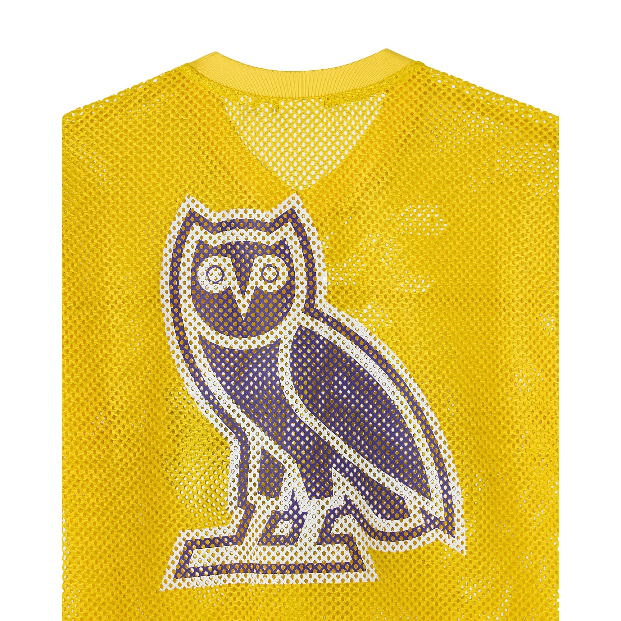 Los Angeles Lakers X OVO Mesh Football Jersey - Mens