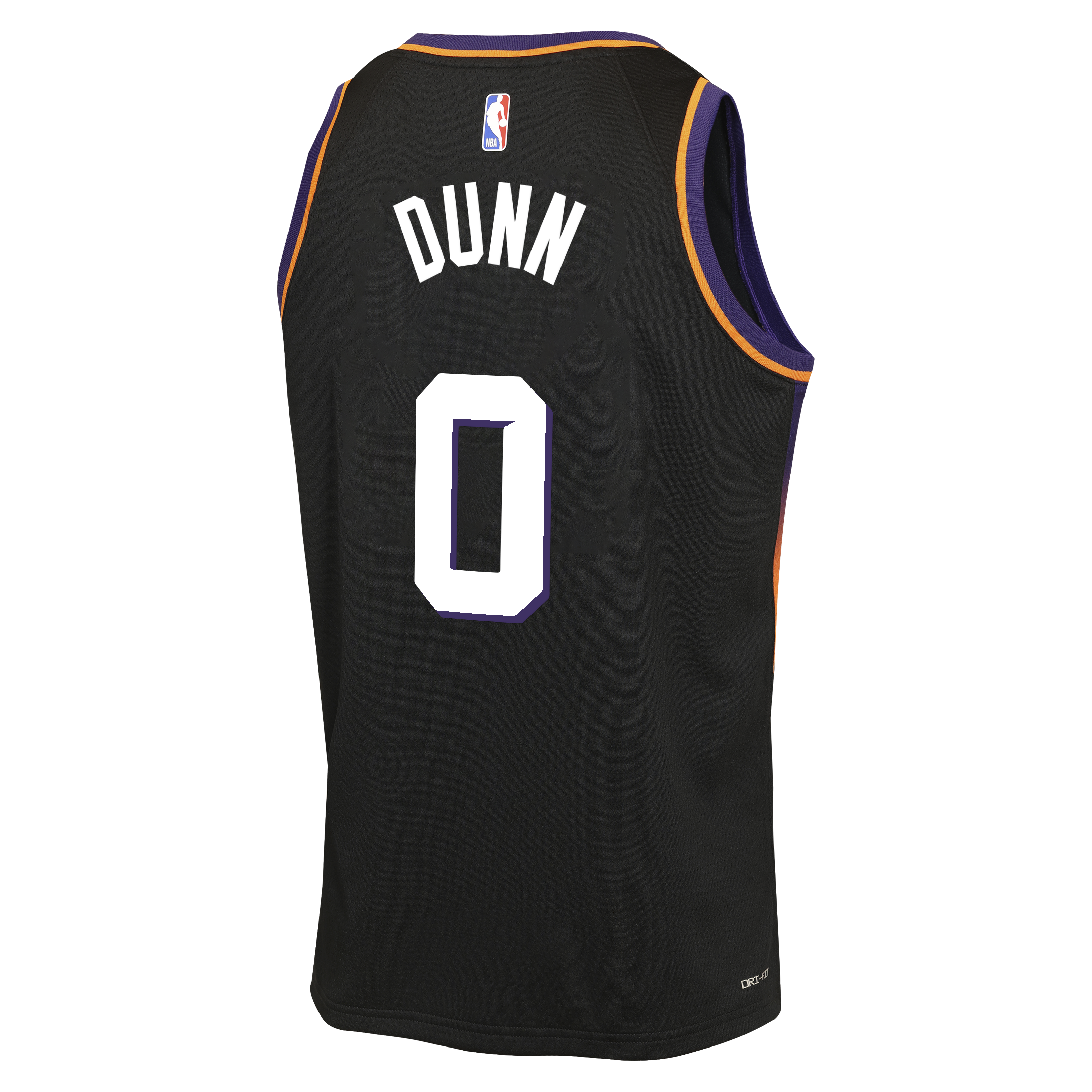 Phoenix Suns Jordan Brand Statement Edition Jersey - Black - Ryan Dunn - Youth