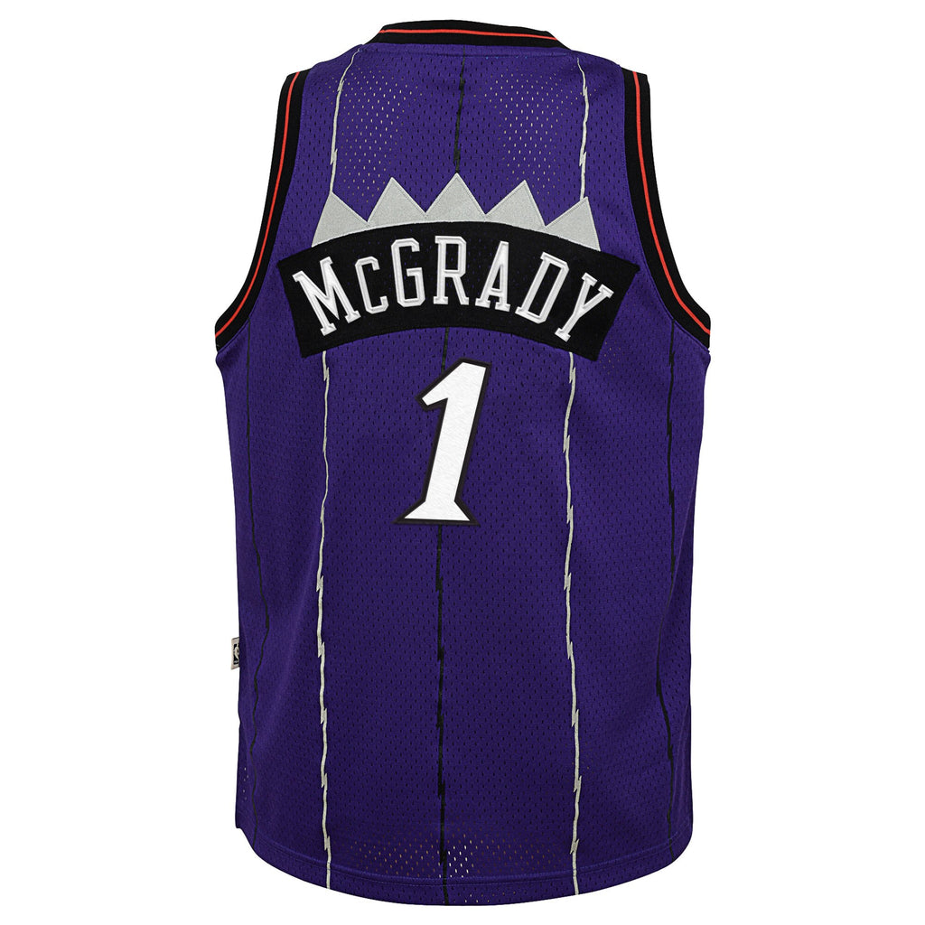 Toronto Raptors Tracy McGrady Hardwood Classics Road Swingman Jersey by Mitchell & Ness - Youth