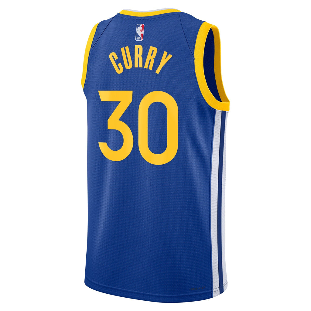 Golden State Warriors Nike Icon Swingman Jersey - Curry 30 - Mens