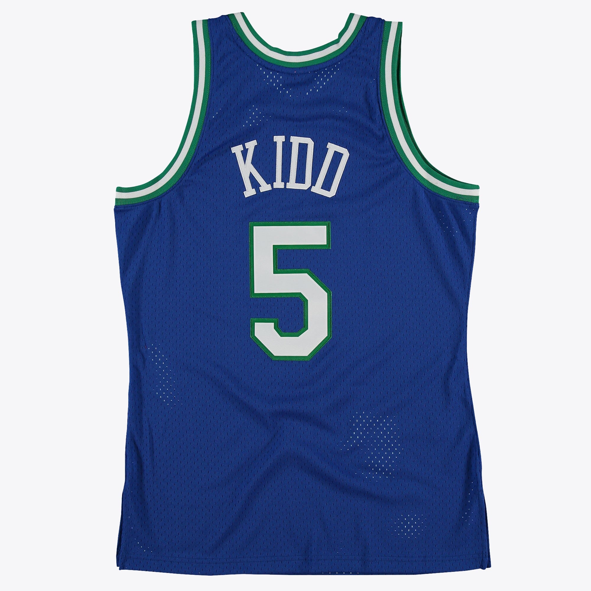 Dallas Mavericks Jason Kidd 1997 Hardwood Classics Road Swingman Jersey By Mitchell & Ness - Royal - Mens