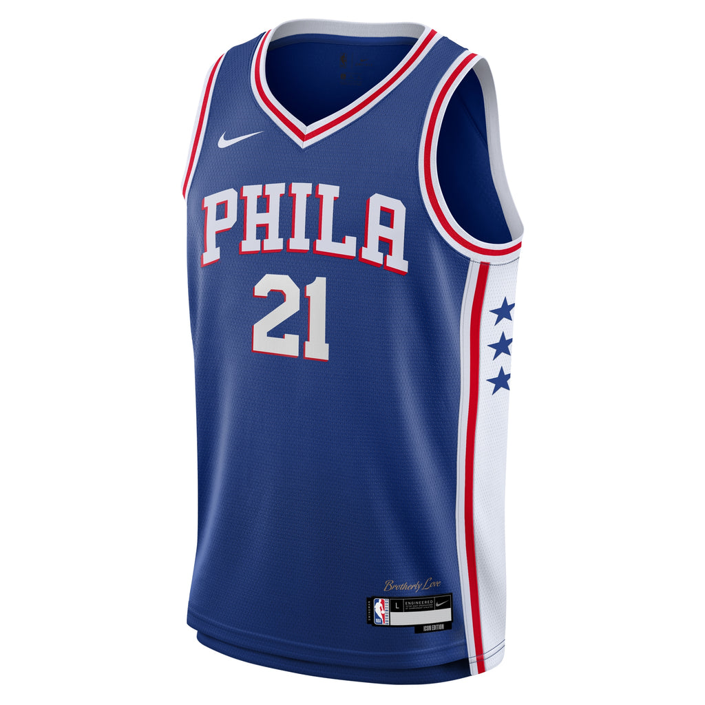 Philadelphia 76ers NBA Icon Swingman Jersey - Joel Embiid - Youth