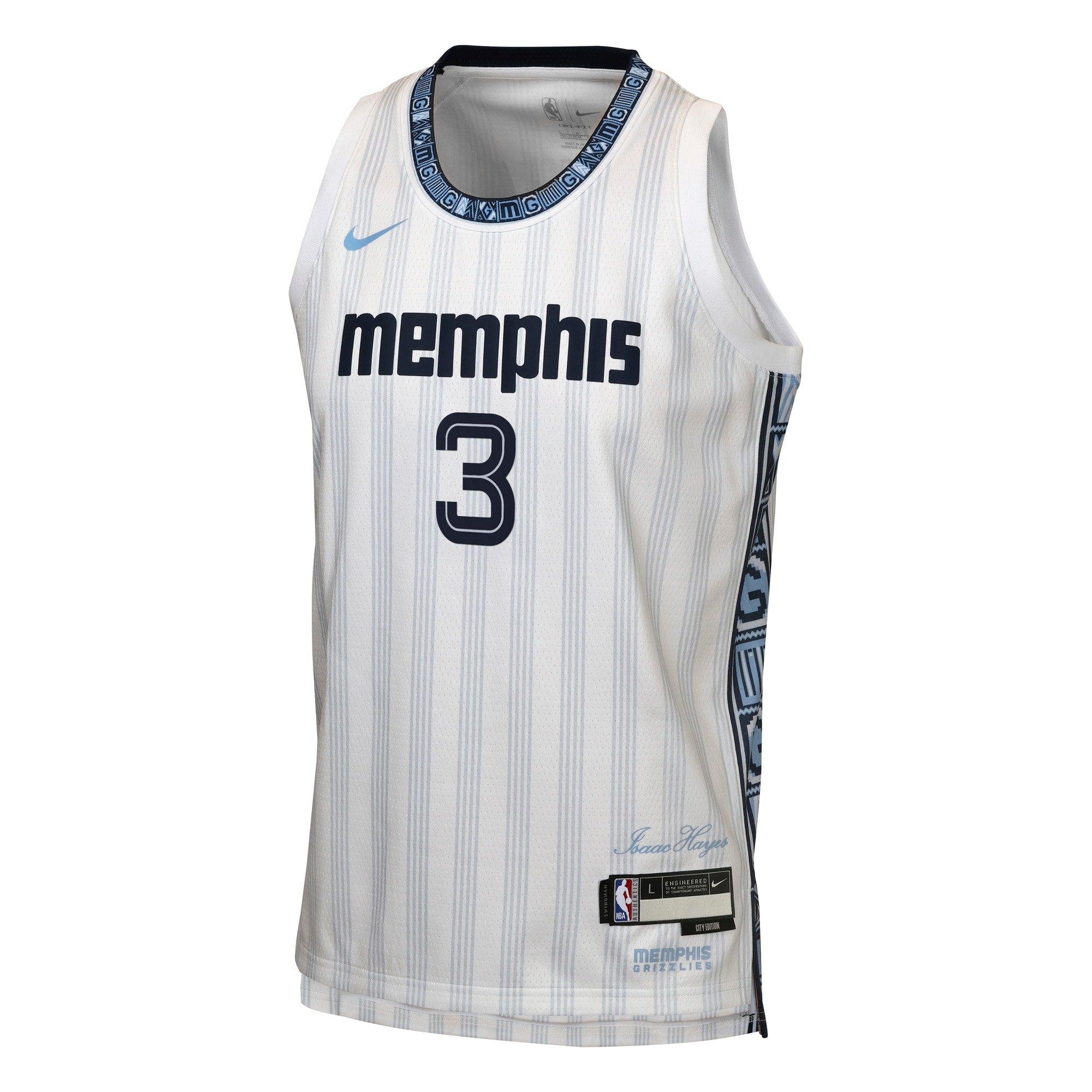 Memphis Grizzlies Nike 2025/26 City Edition Swingman Jersey - Gray - Kentavious Caldwell-Pope - Youth