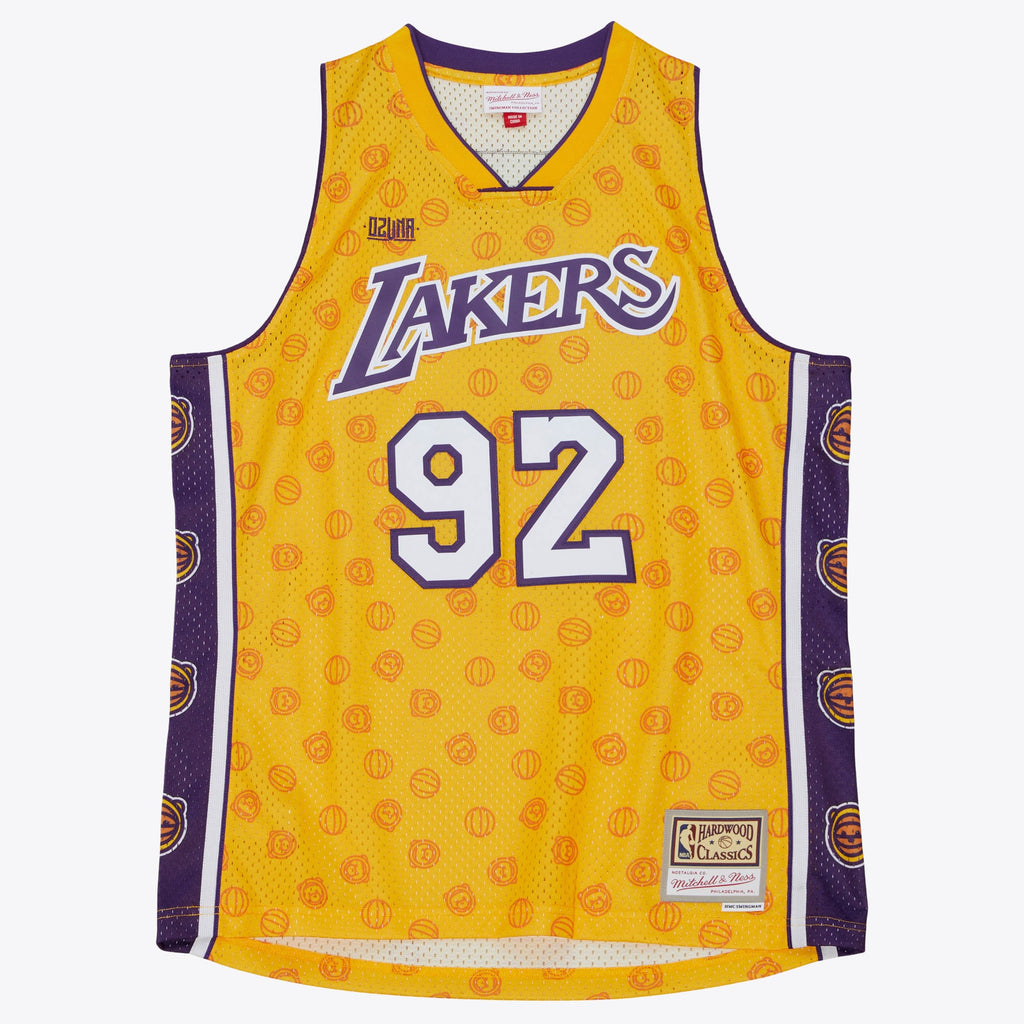 Los Angeles Lakers Mitchell & Ness x Ozuna Swingman Jersey