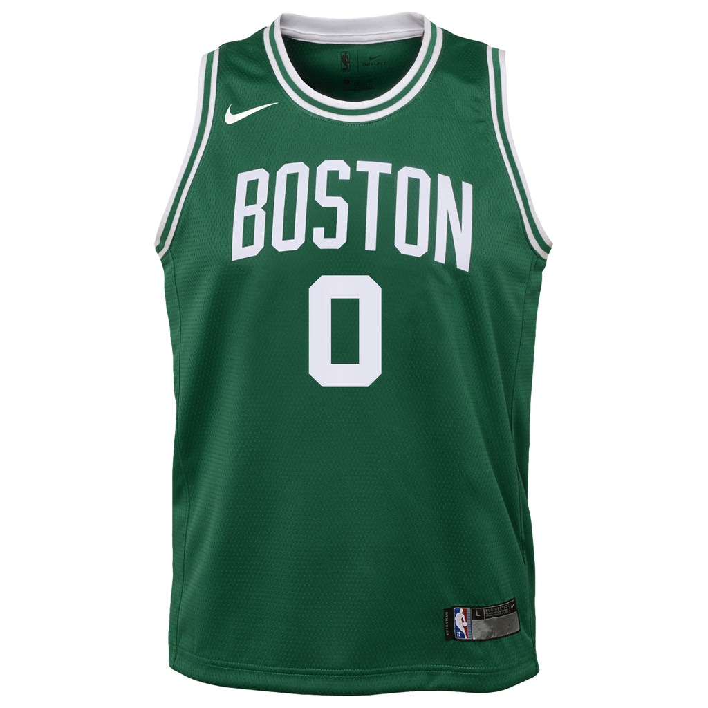 Boston Celtics Nike Icon Edition Swingman Jersey - Kelly Green - Jayson Tatum - Youth