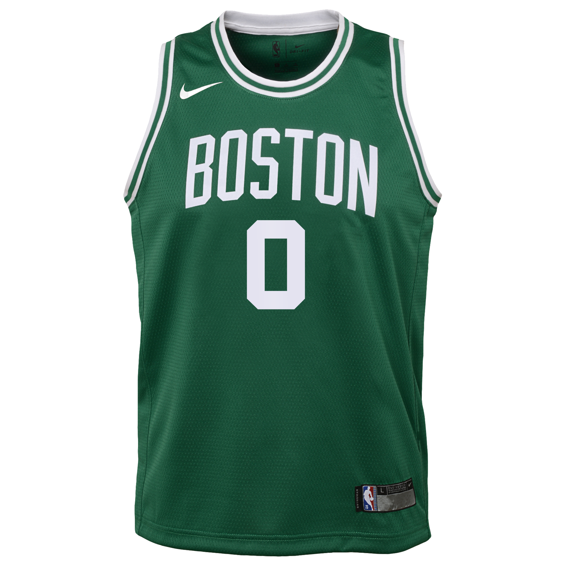 Boston Celtics Nike Icon Edition Swingman Jersey - Kelly Green - Jayson Tatum - Youth
