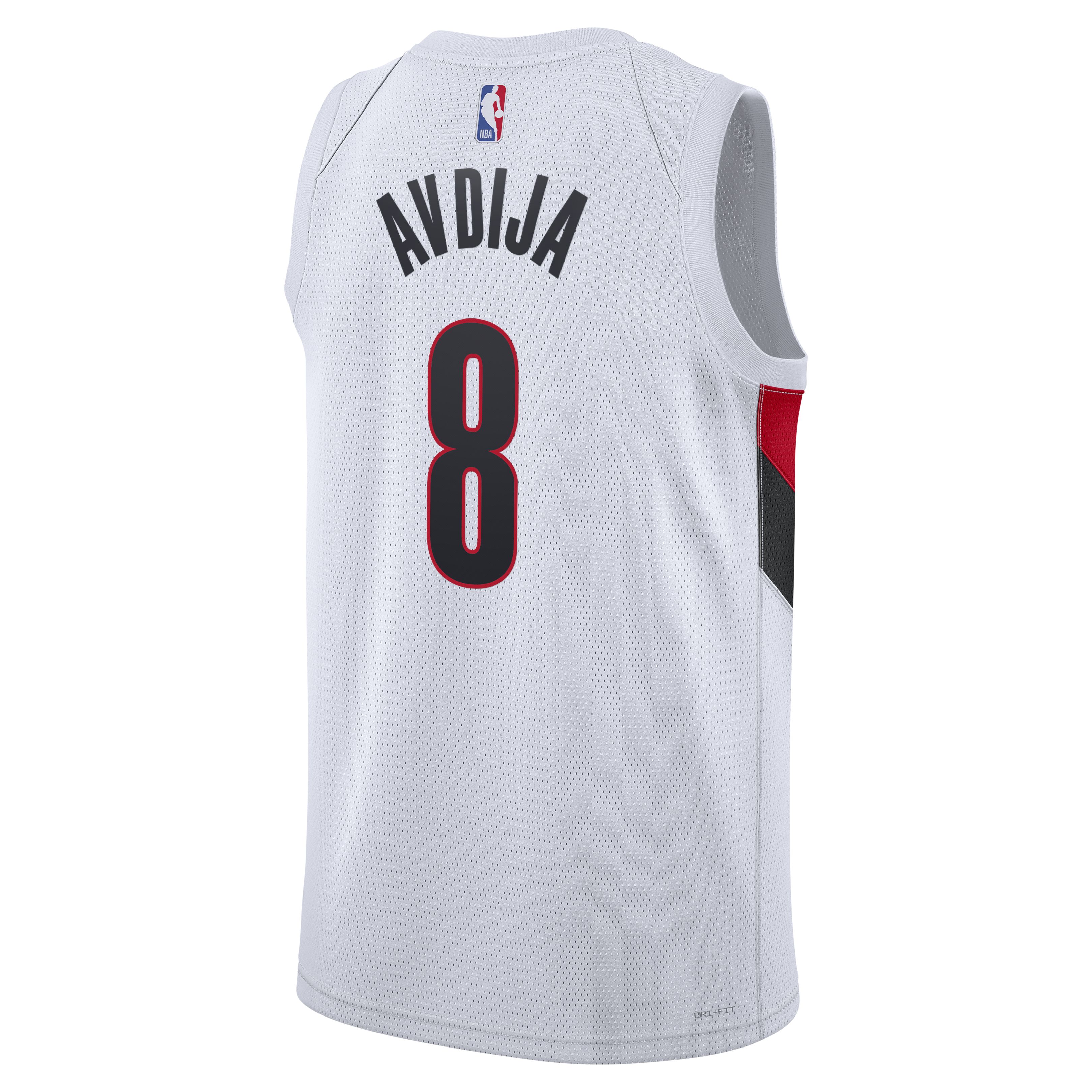 Portland Trail Blazers Nike Replica Association Edition Swingman Jersey - White - Deni Avdija - Unisex