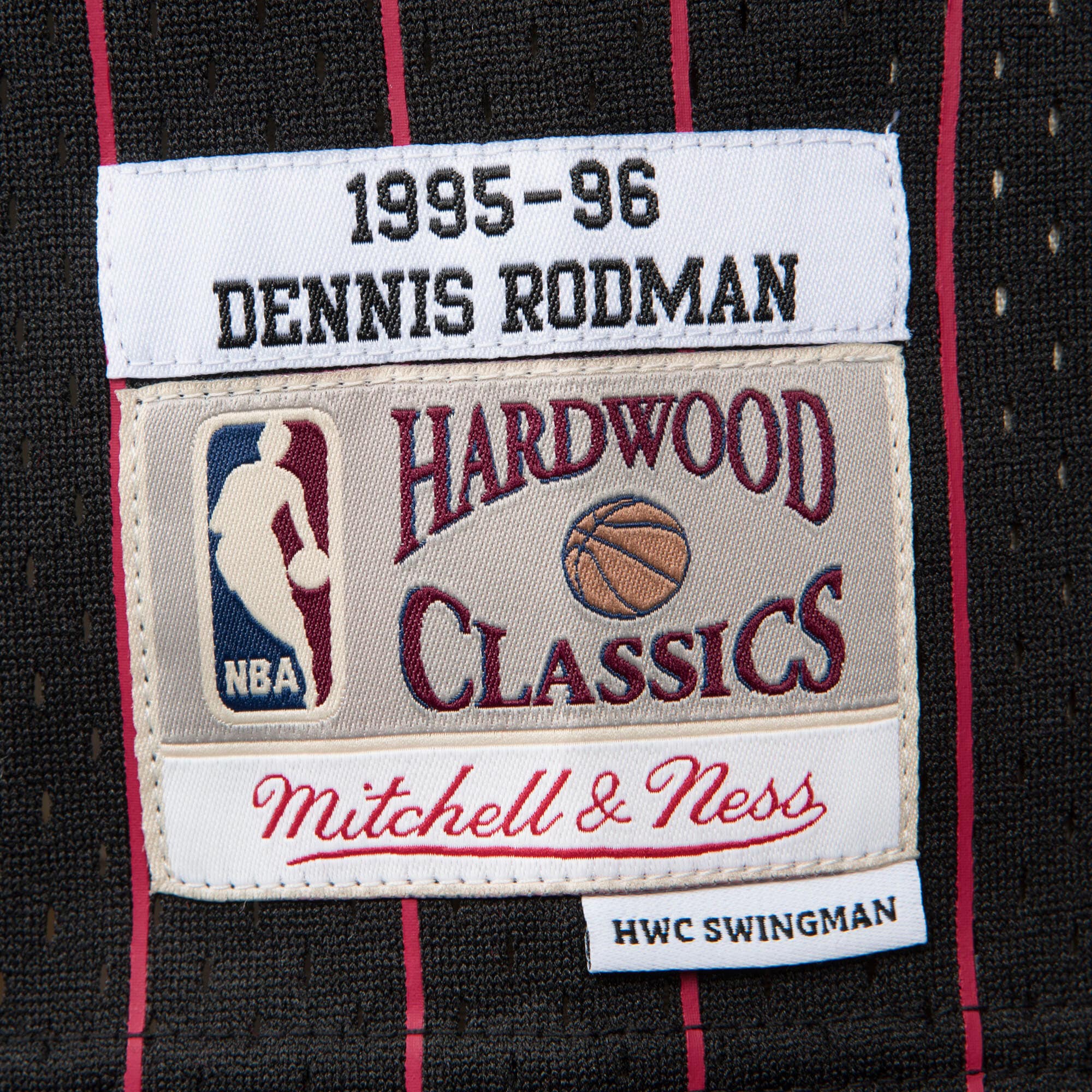 Chicago Bulls Mitchell & Ness Swingman Jersey Alternate Dennis Rodman 1995-96