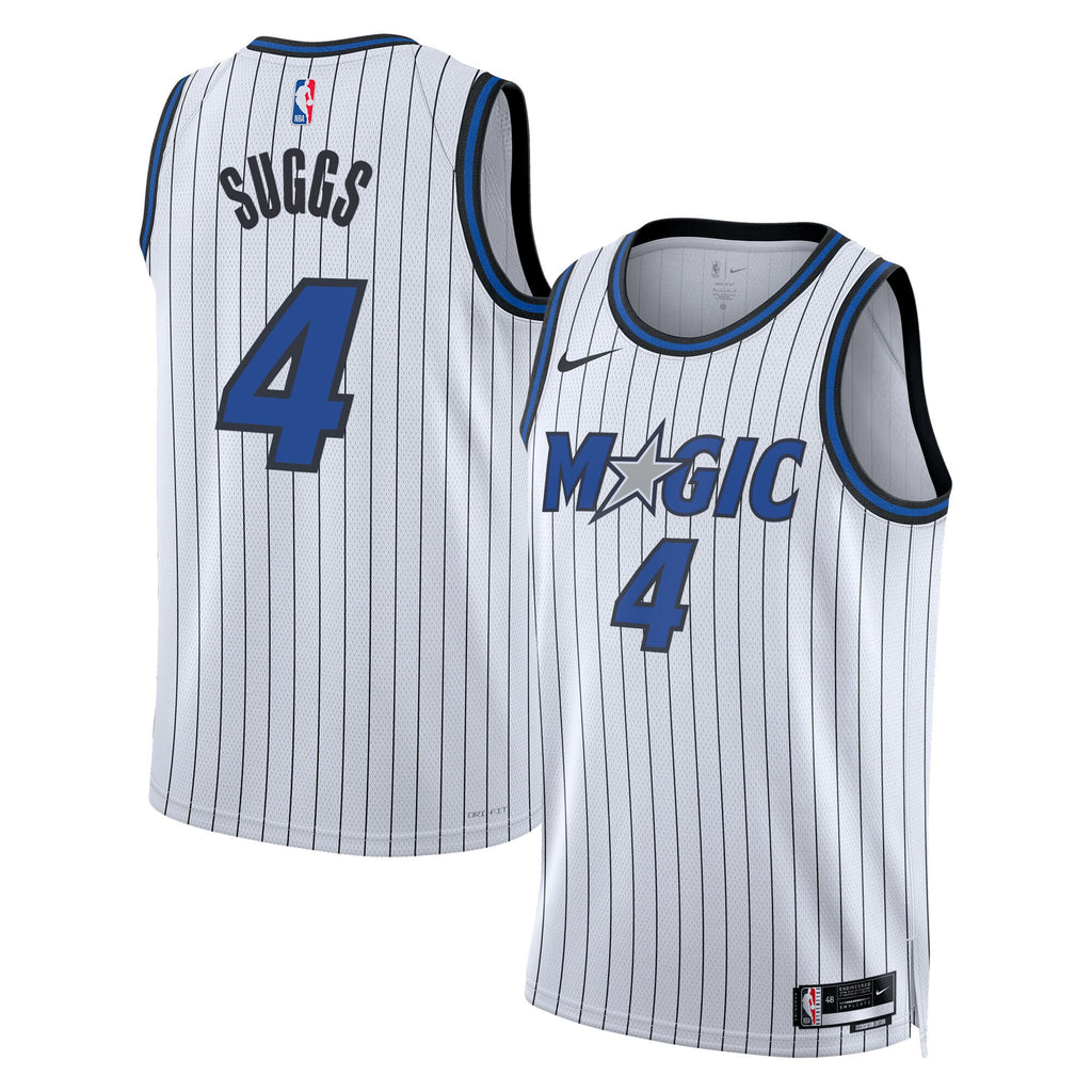 Orlando Magic Nike Replica Association Edition Swingman Jersey - White - Jalen Suggs - Unisex
