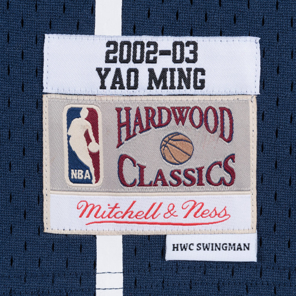 Houston Rockets Mitchell & Ness Swingman Jersey Road Yao Ming 2002-03