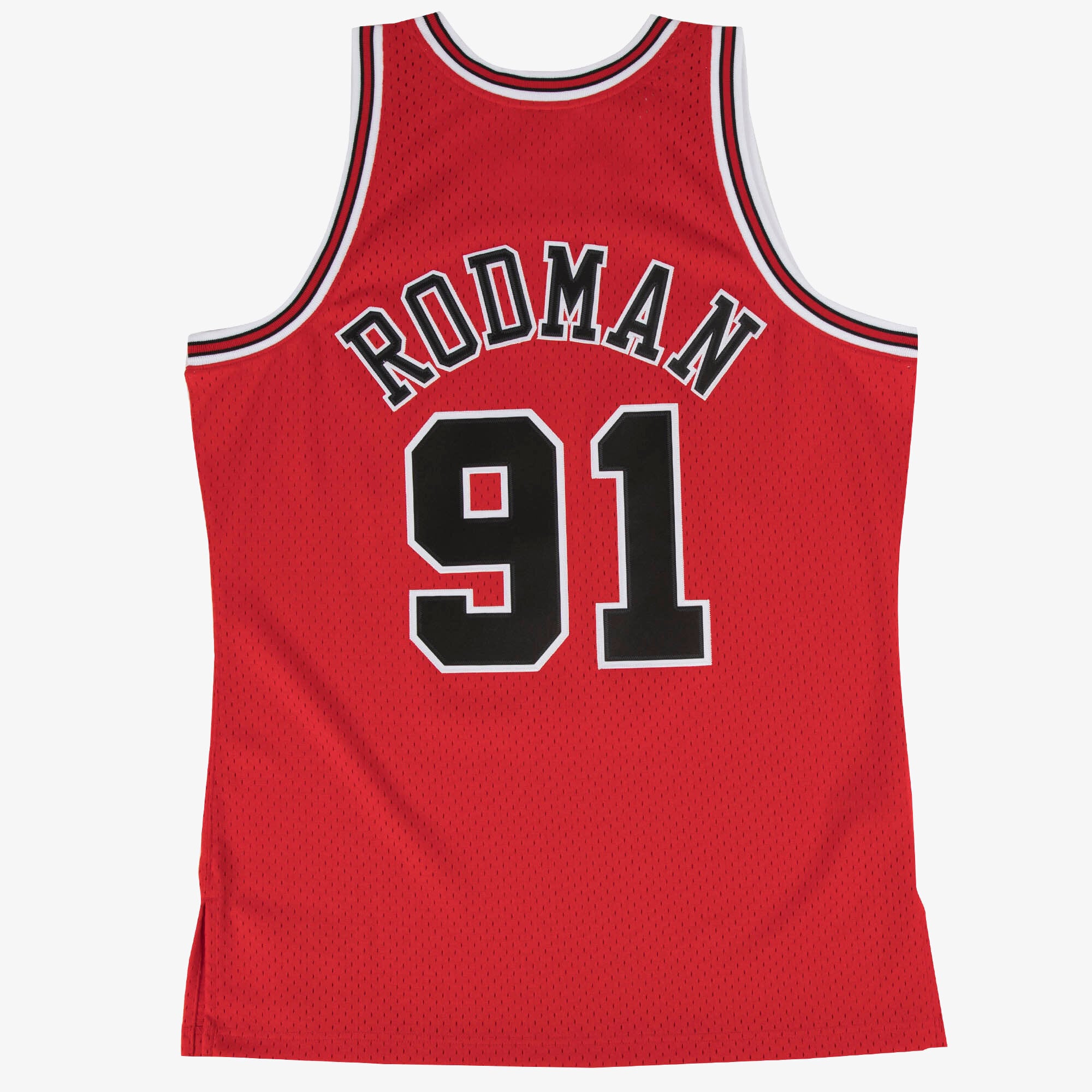 Chicago Bulls Mitchell & Ness Swingman Jersey Road Dennis Rodman 1997-98