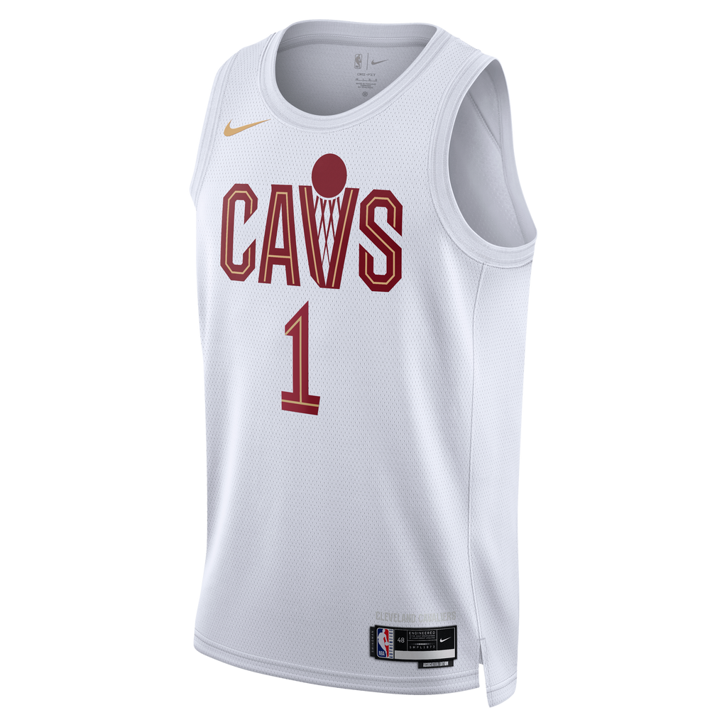 Cleveland Cavaliers Nike Association Edition Swingman Jersey - White - James Harden - Unisex