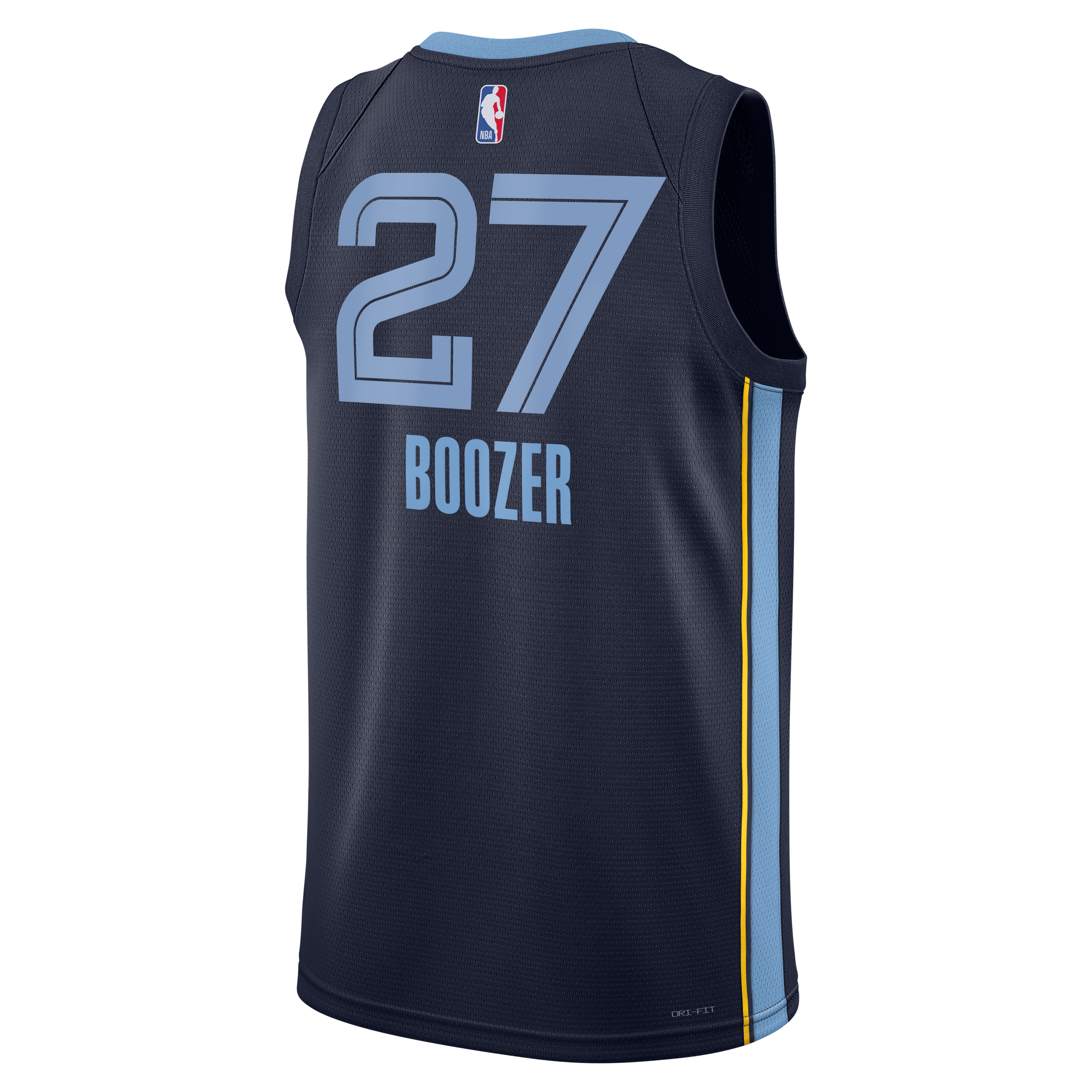 Memphis Grizzlies Nike Icon Swingman Jersey - Black - Cameron Boozer - Unisex