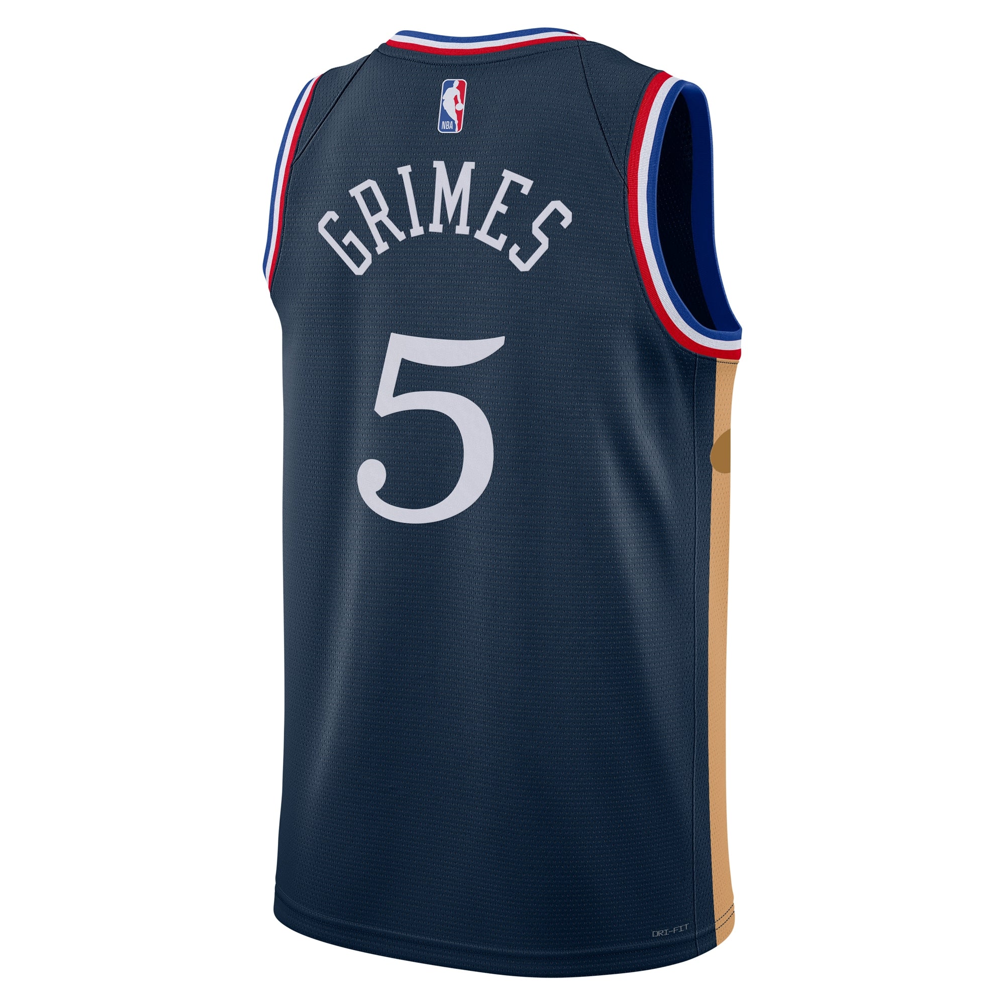 Philadelphia 76ers Nike 2025/26 City Edition Swingman Jersey - Navy - Quentin Grimes - Unisex