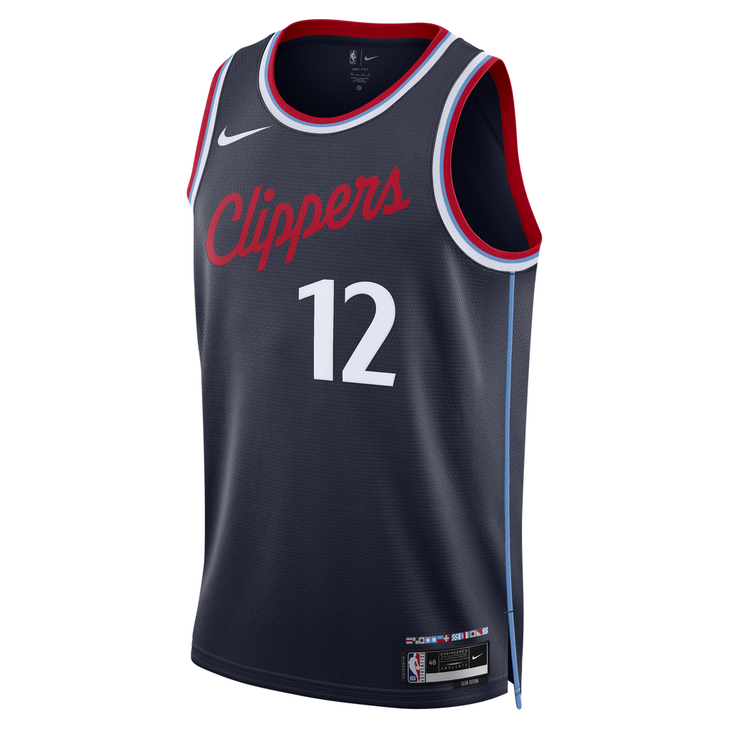 Los Angeles Clippers Nike Replica Icon Edition Swingman Jersey - Navy - Nick Martinelli - Youth