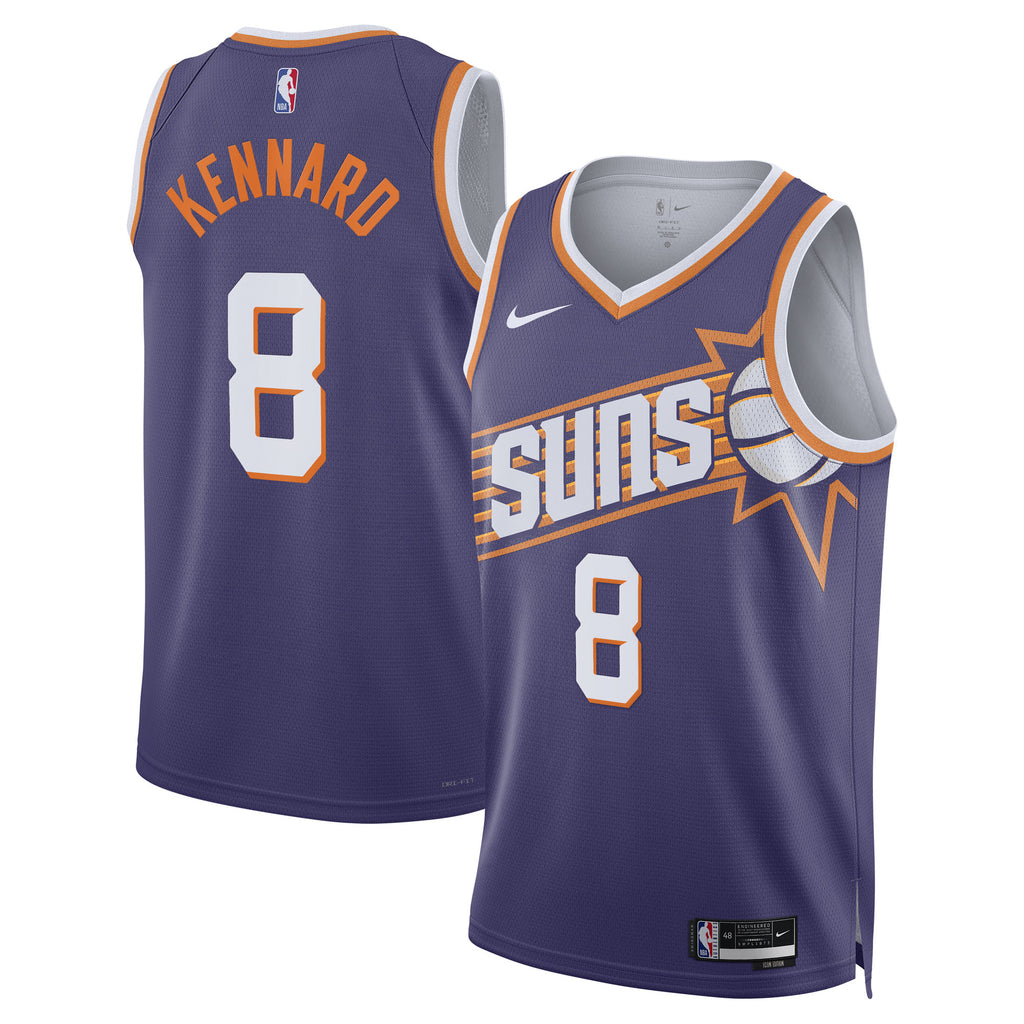 Phoenix Suns Nike Icon Edition Swingman Jersey - Purple - Luke Kennard - Unisex