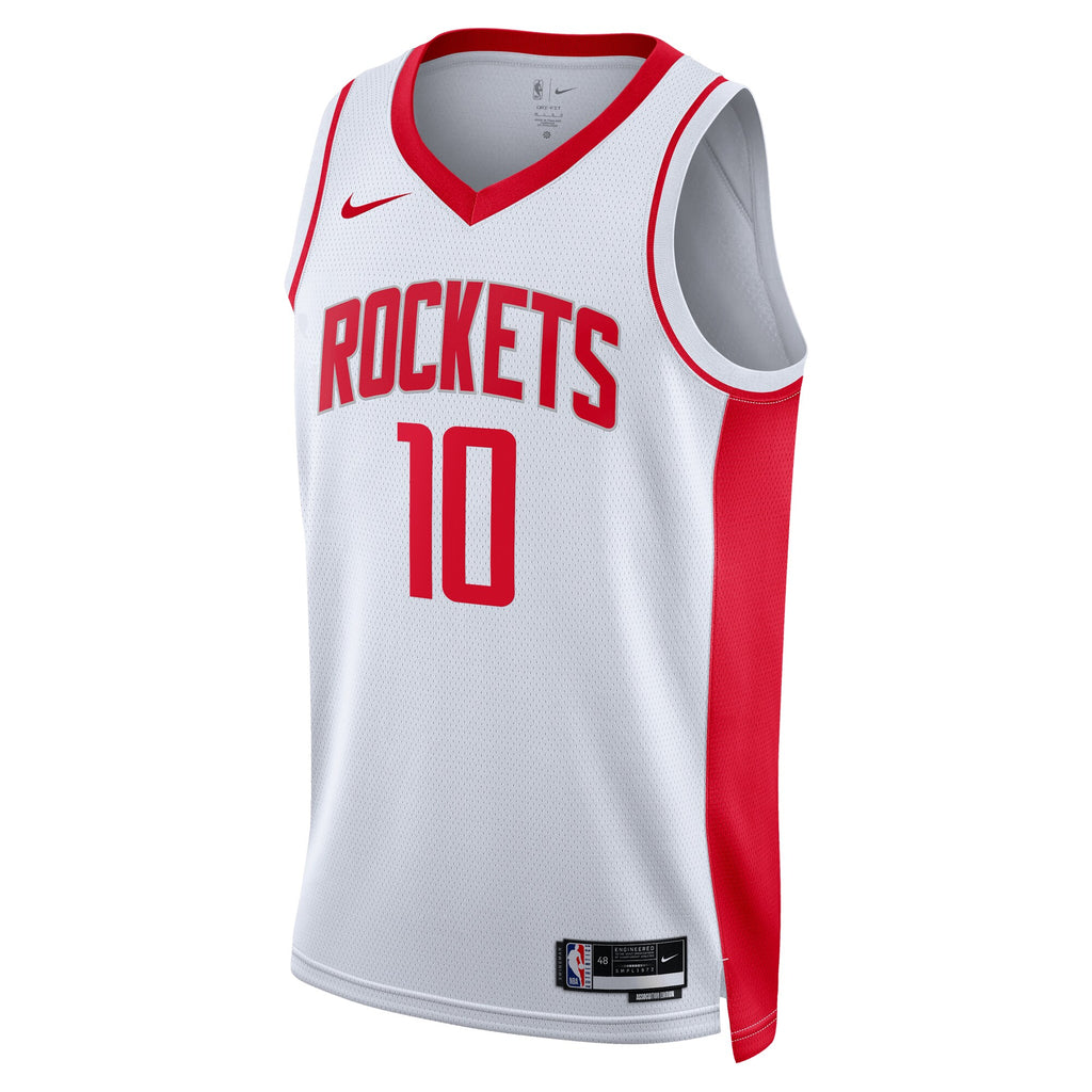 Houston Rockets Nike Association Edition Swingman Jersey - White - Jabari Smith Jr. - Unisex