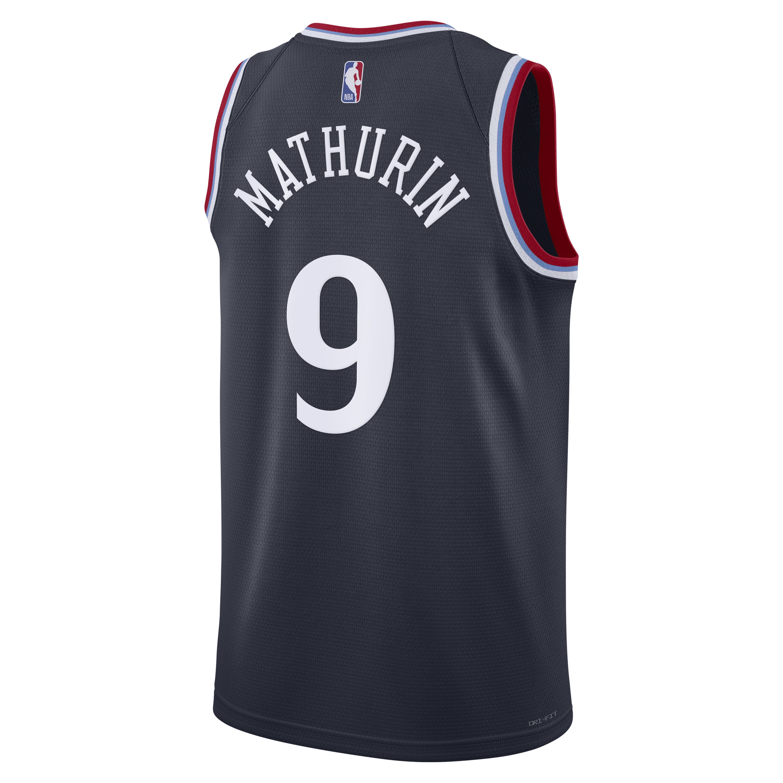 Los Angeles Clippers Nike Replica Icon Edition Swingman Jersey - Navy - Bennedict Mathurin - Youth