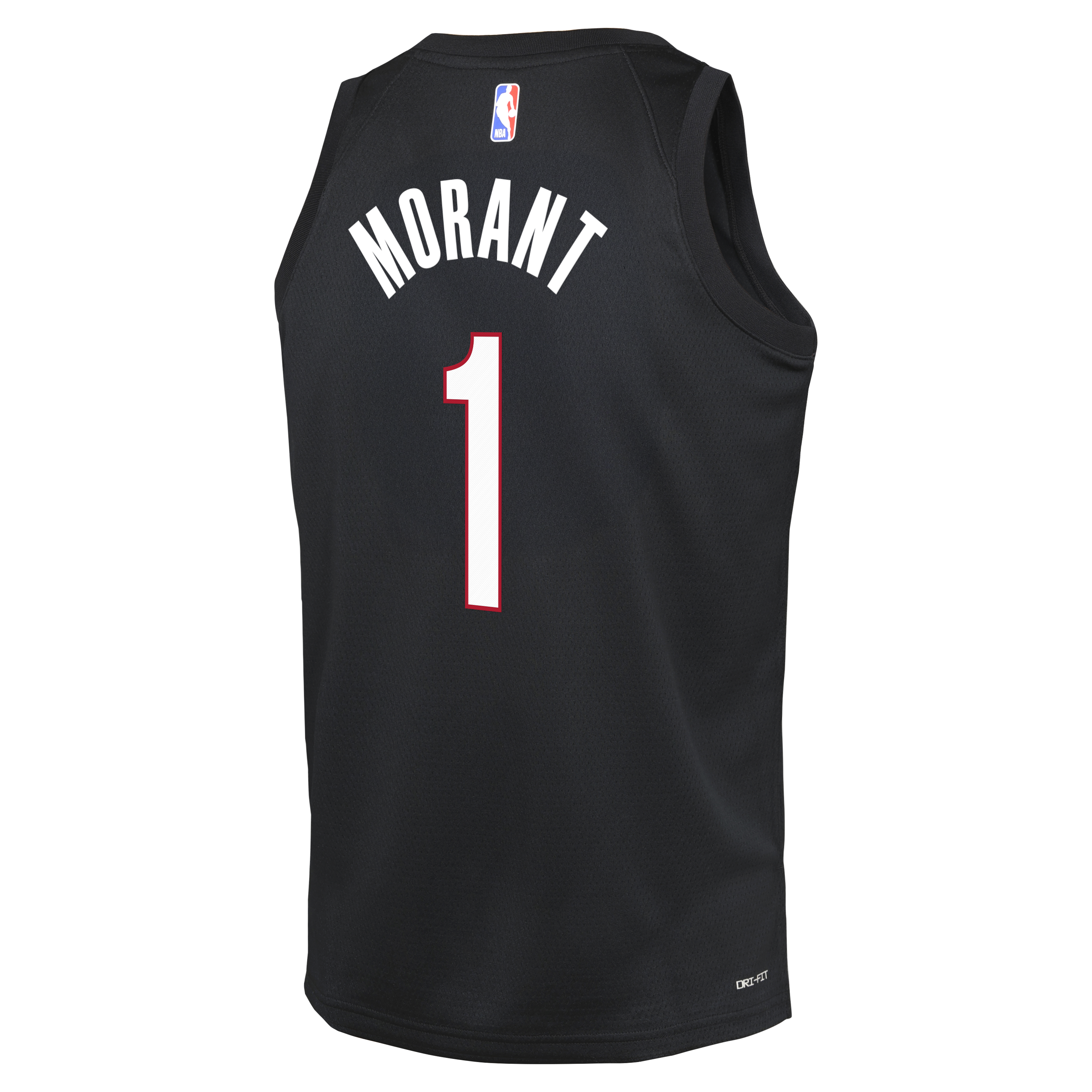Portland Trail Blazers Nike Replica Icon Edition Swingman Jersey - Black - Ja Morant - Youth
