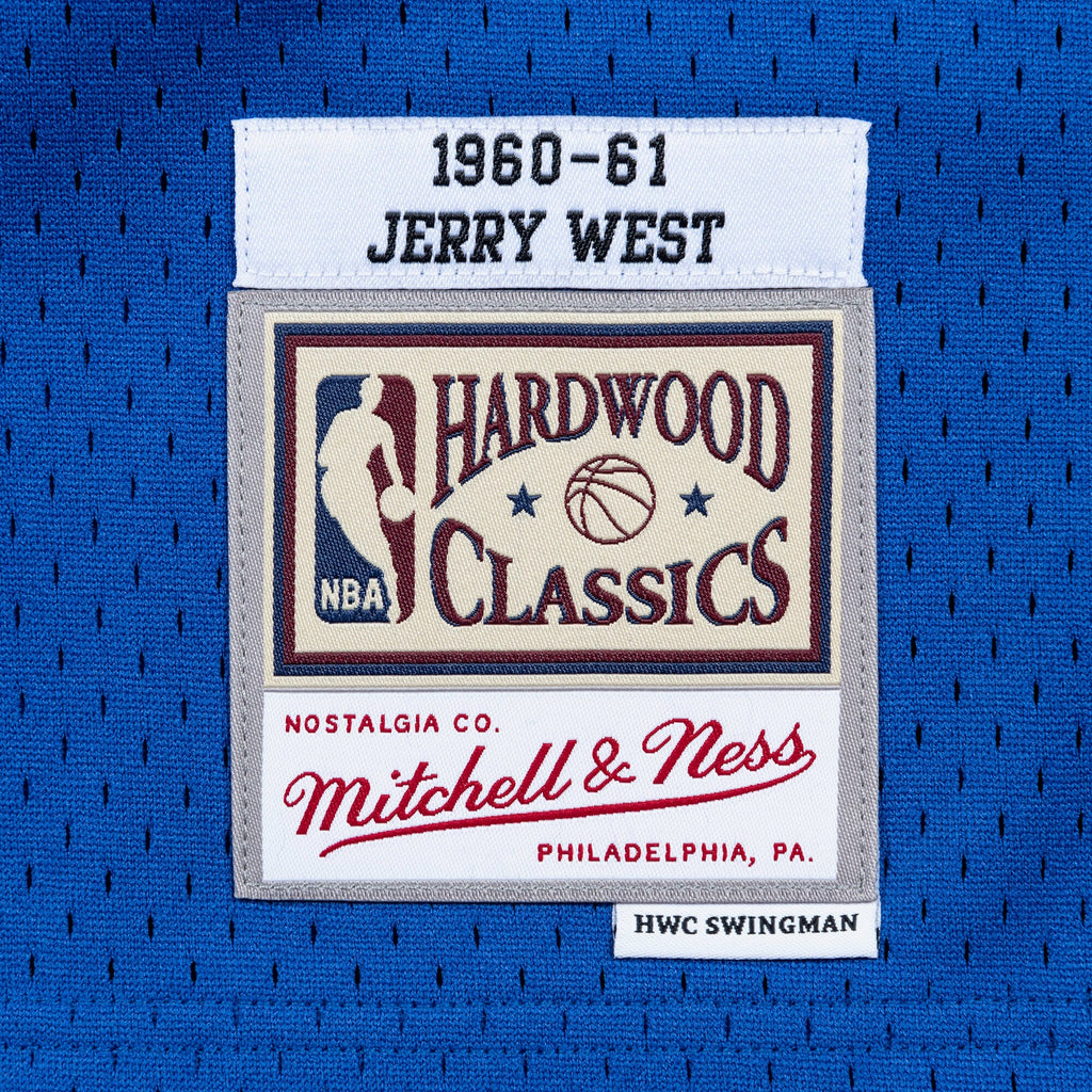 Los Angeles Lakers Mitchell & Ness Swingman Jersey Road Jerry West 1960-61