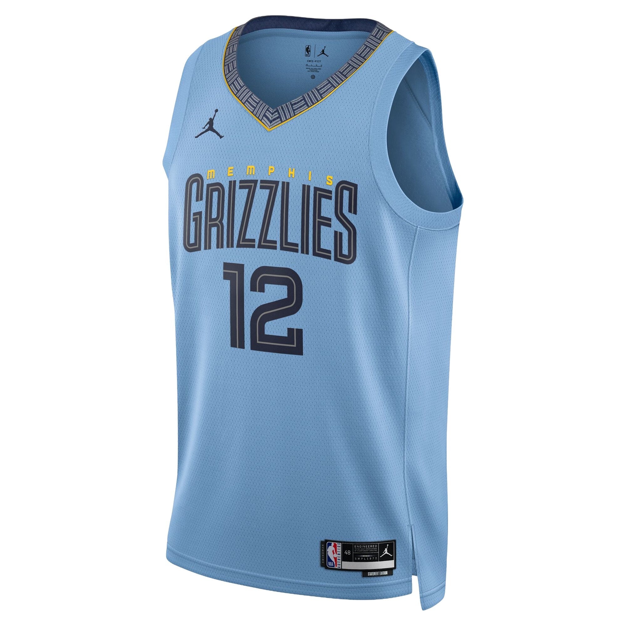 Memphis Grizzlies Jordan Brand Statement Edition Swingman Jersey - Ja Morant - Unisex
